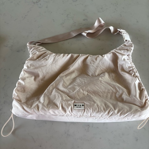 Wilo The Label Handbags - Wilo Cream Side Cinch Bag